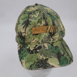 Otto Snapback Hat Mens OSFM Green Leaf Camo FNW Embroidered Patch Cap